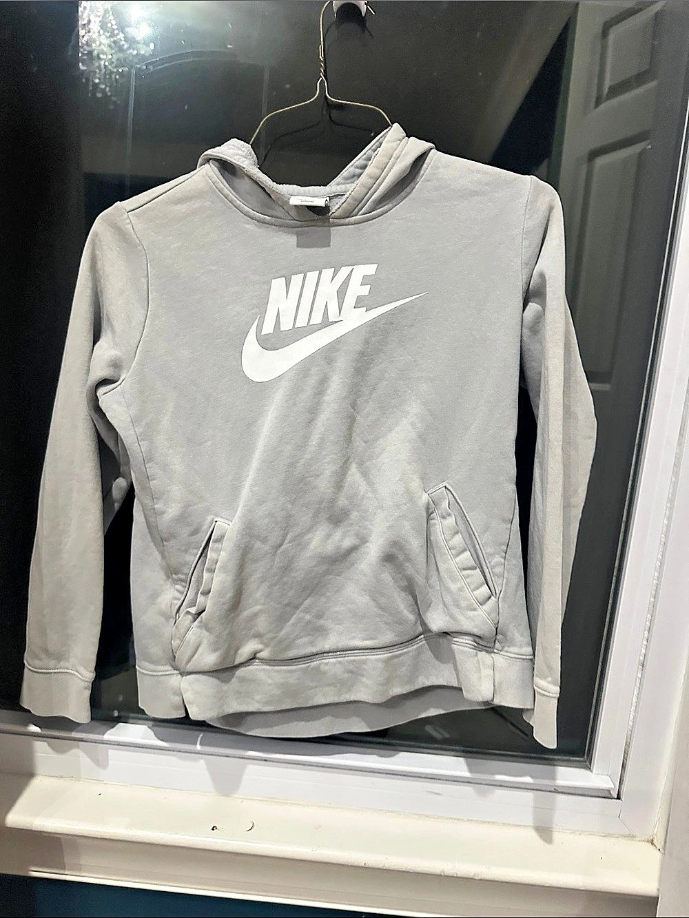 Nike Gray Hoodie Size XL